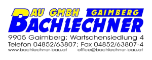 Bachlechner Bau