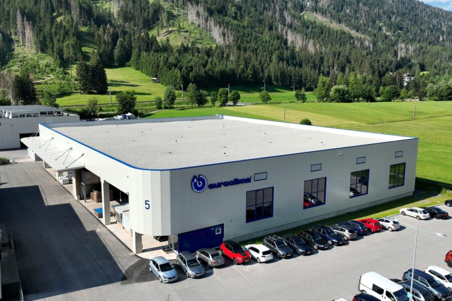 Gewerbehalle (Luftaufnahme)