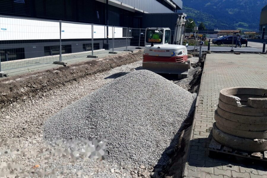 Erschließung – Kanal & Schächte